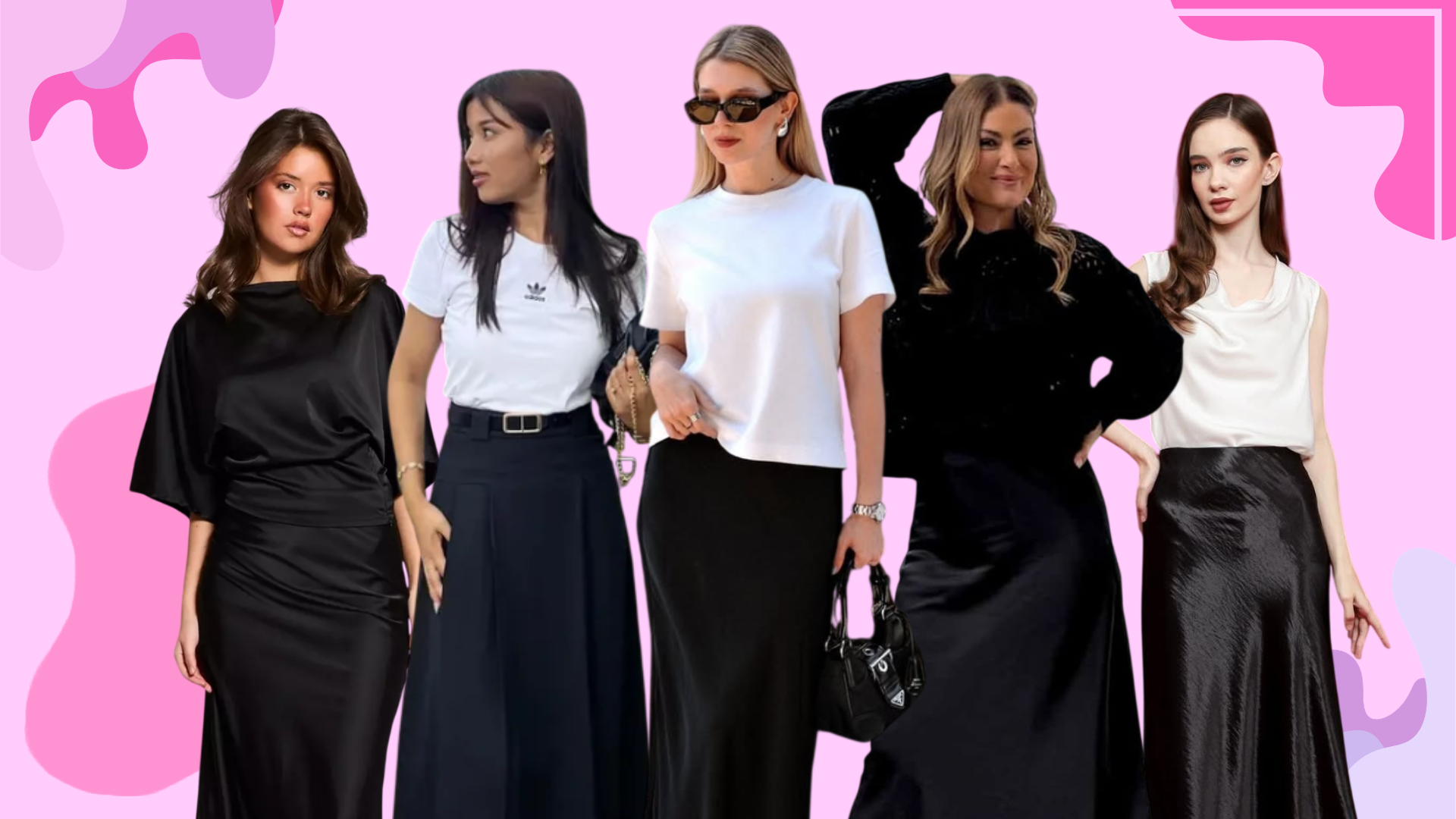 Stop Scrolling! 10 Black Satin Skirts Everyone Is Obsessed With