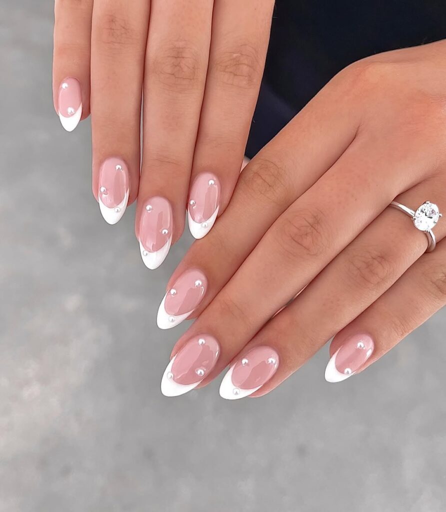 Invisible French Tip Nails