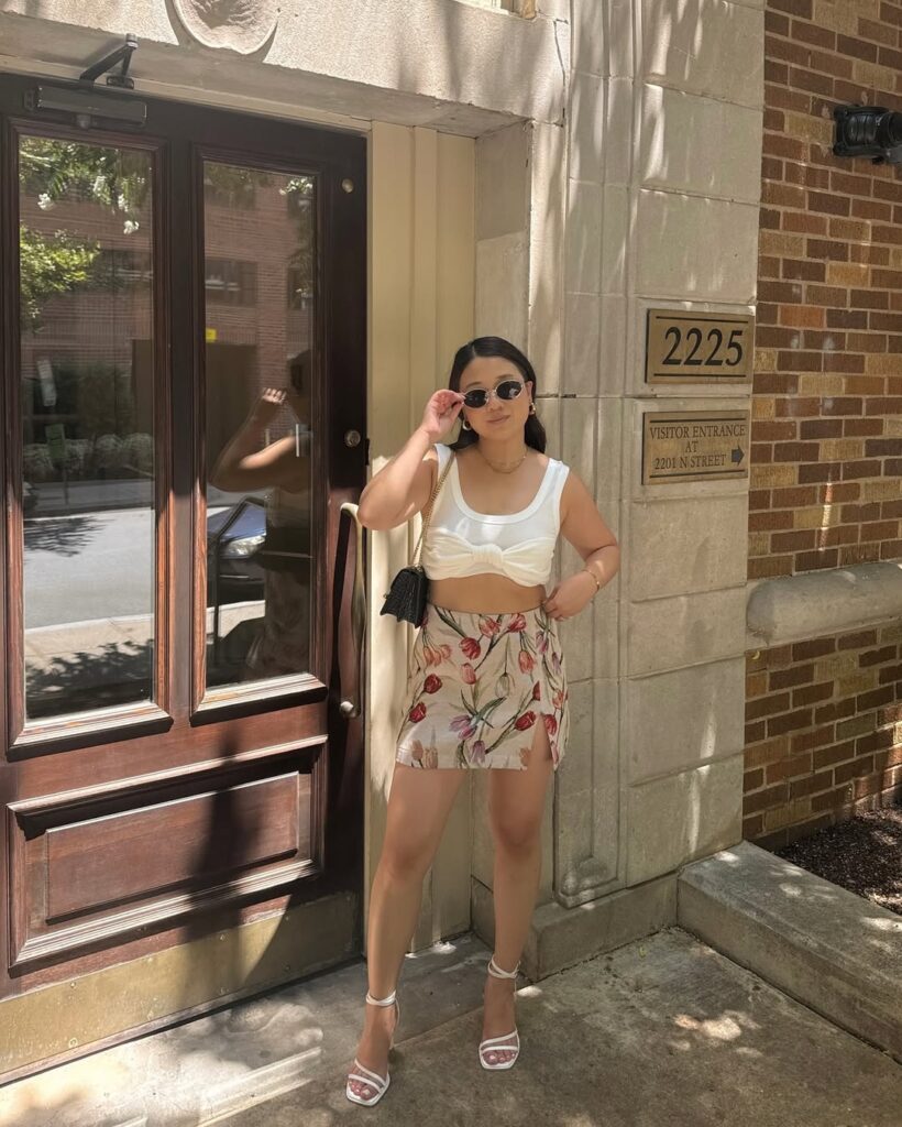 Floral Skirt