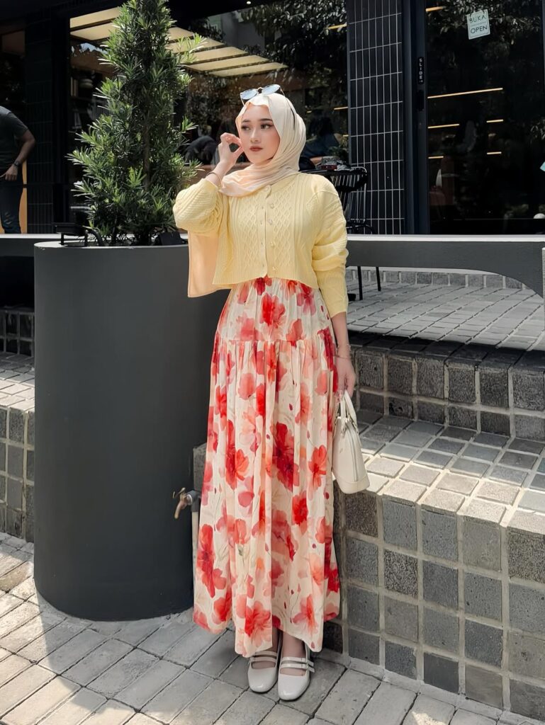 Floral Skirt