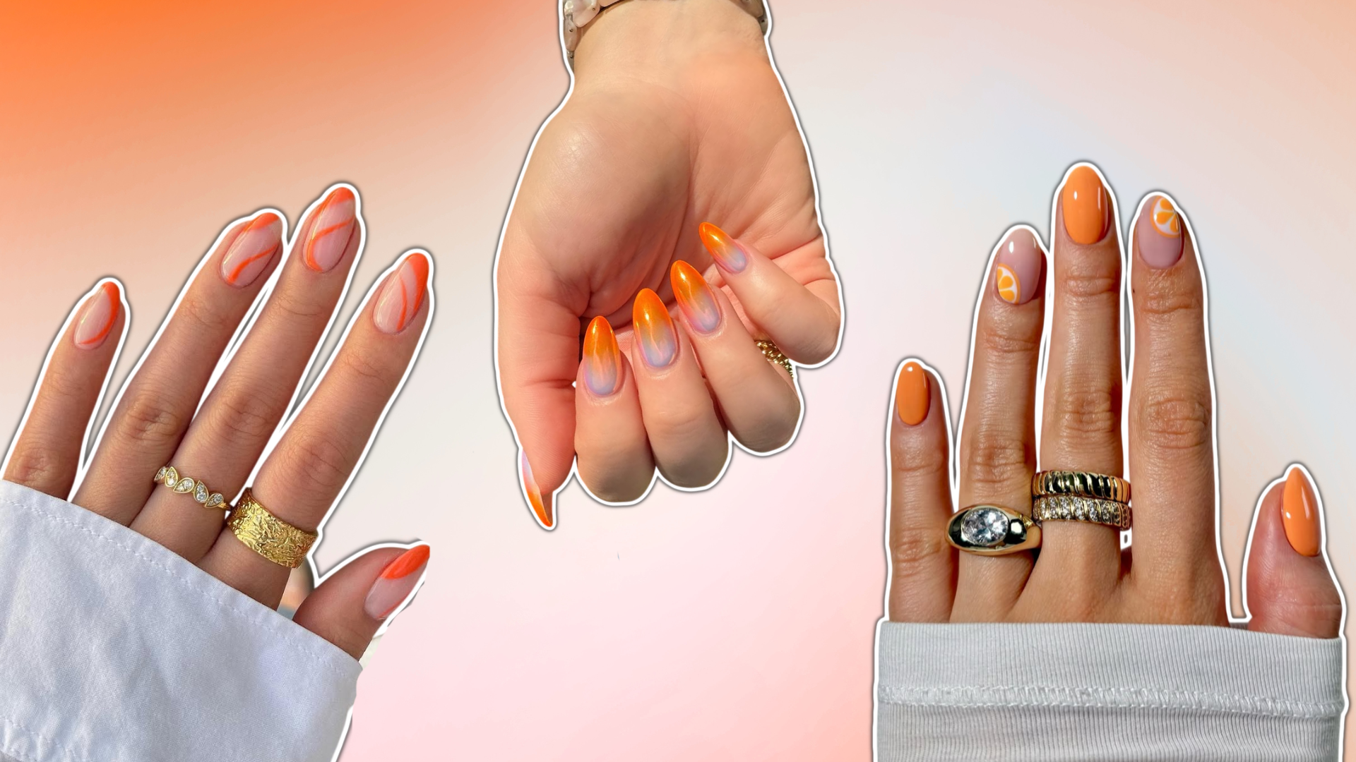 10 Orange Nail Ideas That Add the Perfect Pop of Color