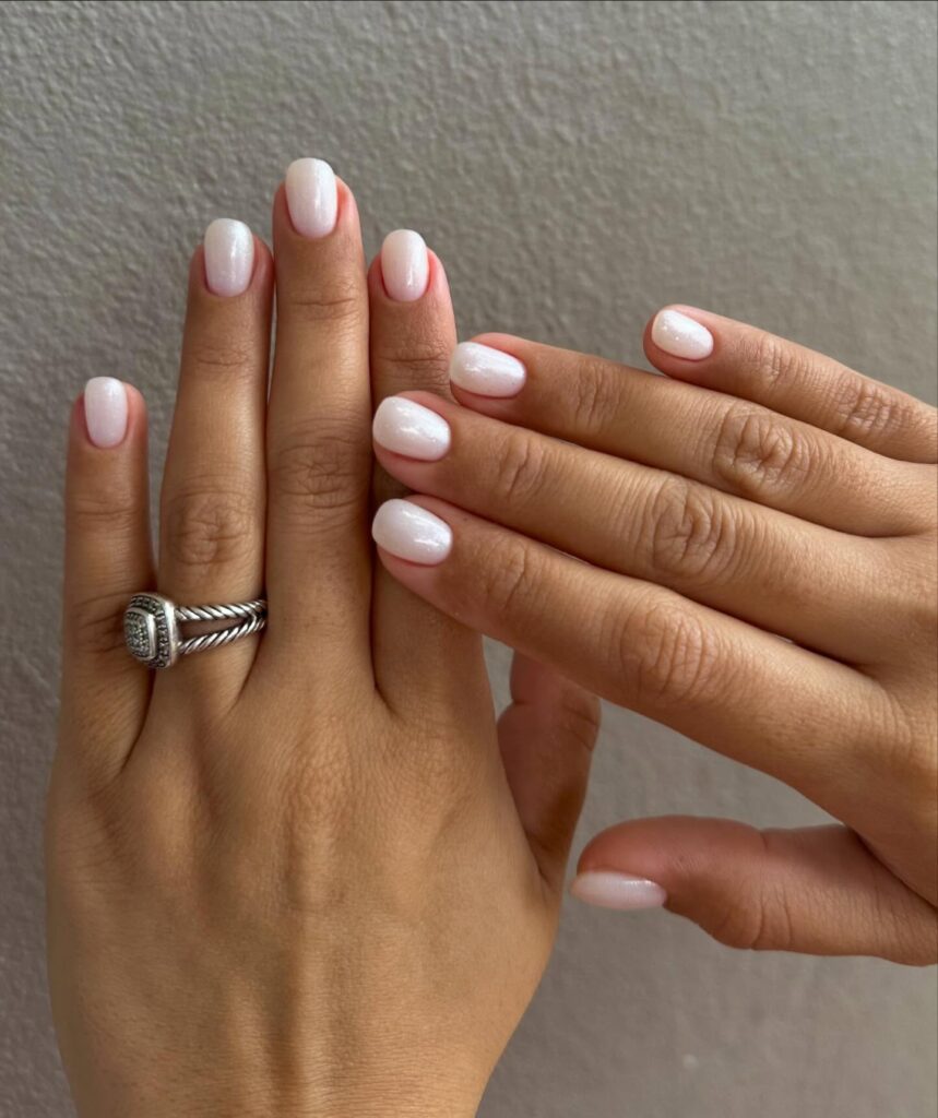 Milky Nail Designs
