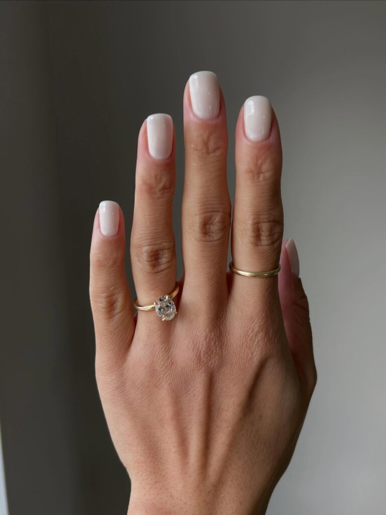 Milky Nail Designs
