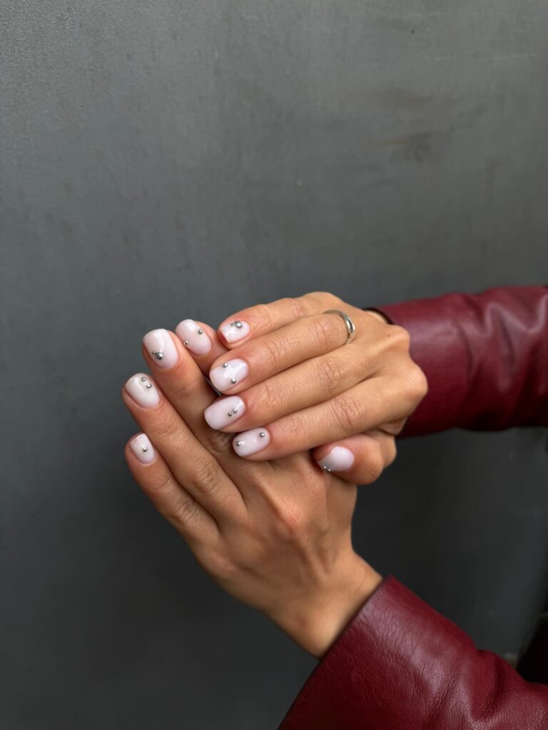 Milky Nail Designs