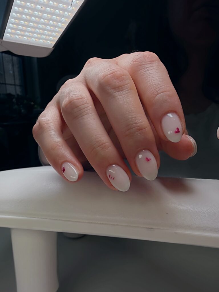 Milky Nail Designs