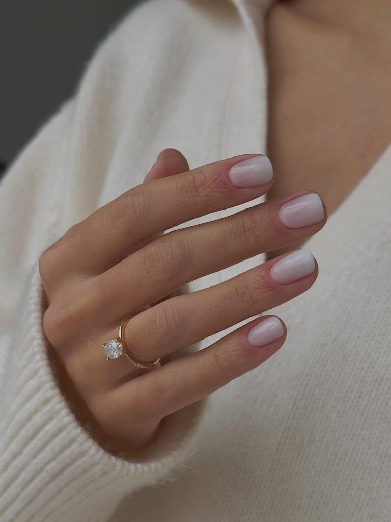 Milky Nail Designs