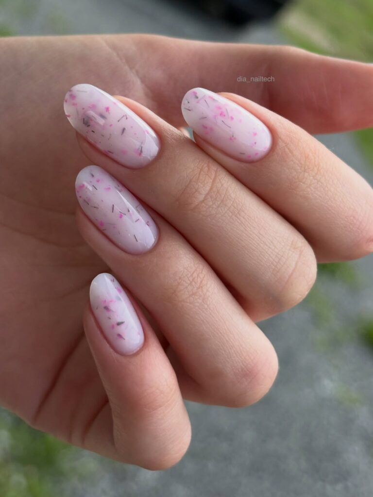 Milky Nail Designs