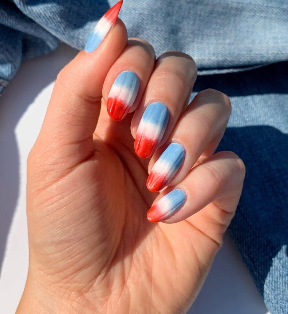 4th of July Nails