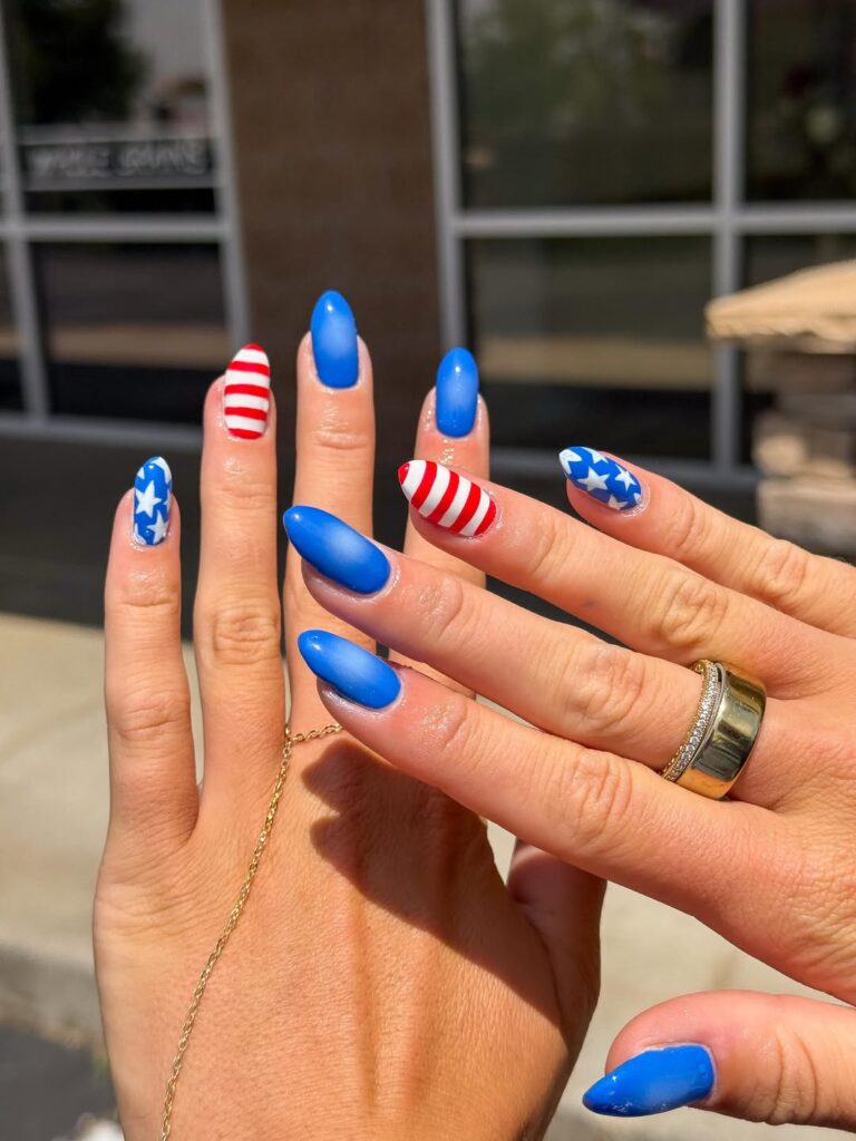 4th of July Nails