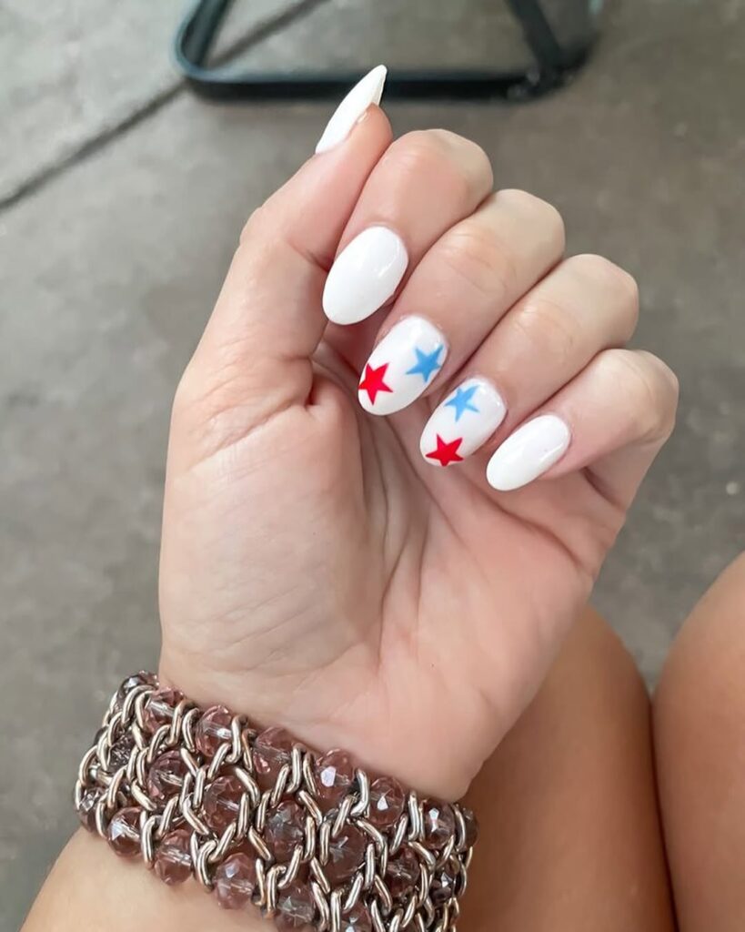 4th of July Nails