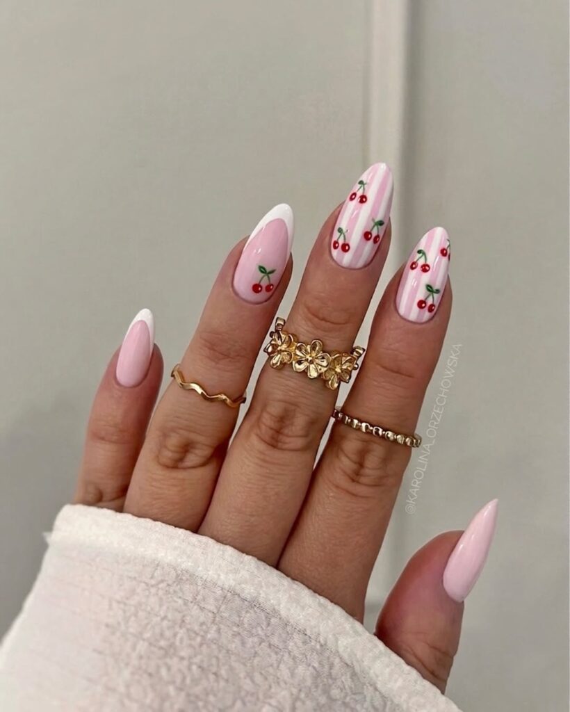 Cherry Nail Designs