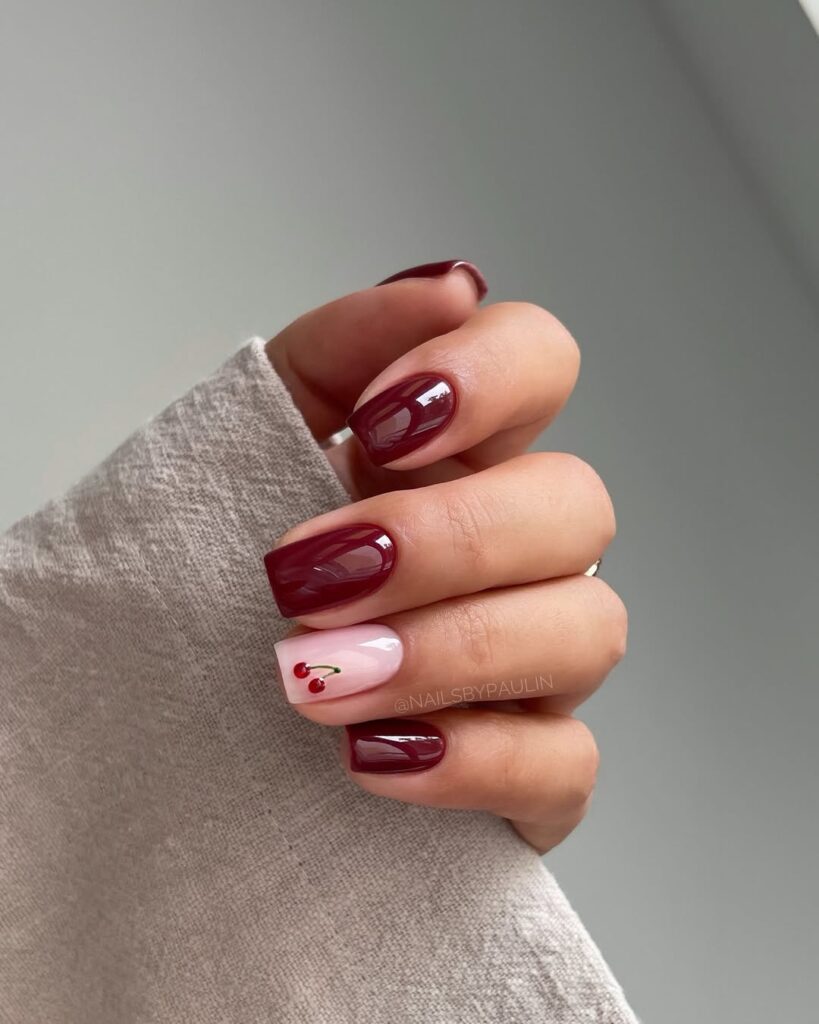 Cherry Nail Designs