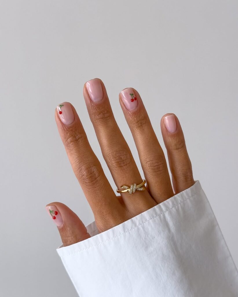 Cherry Nail Designs