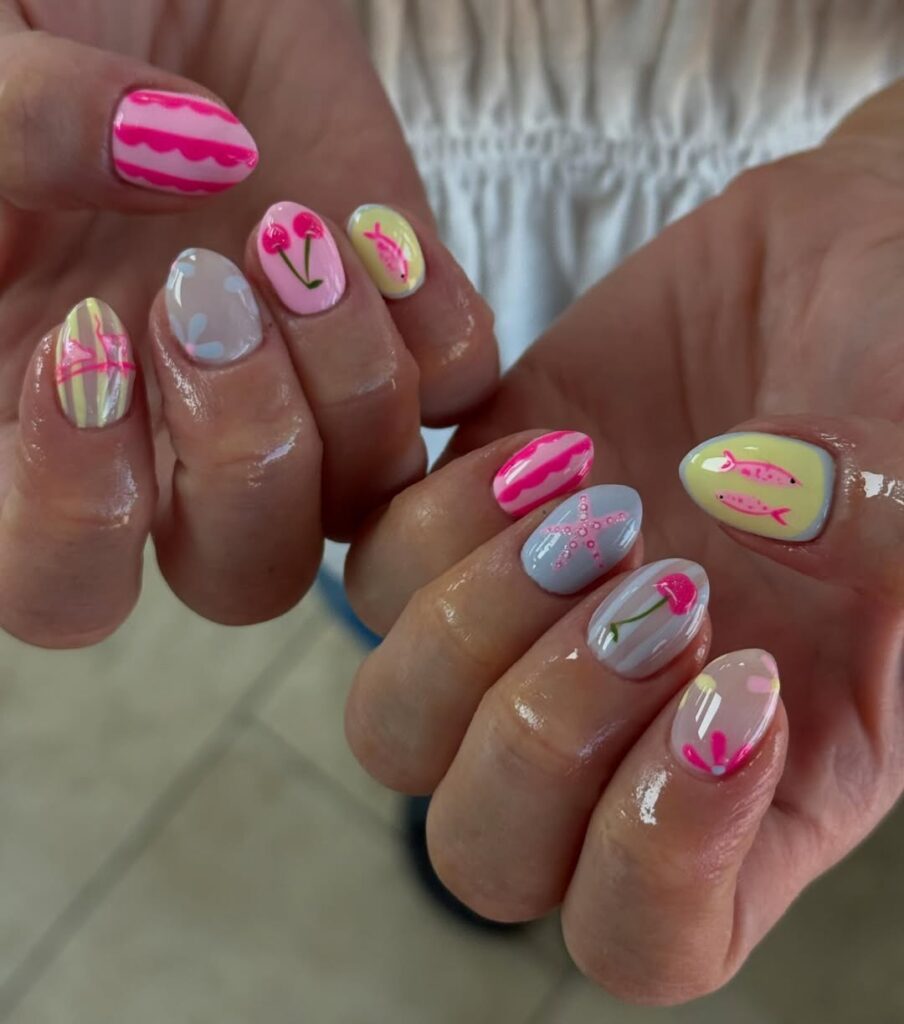 Colorful Nail Designs