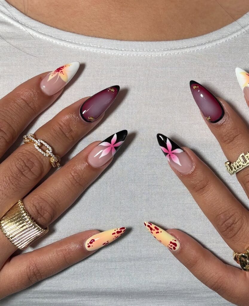 Flower Nail Designs