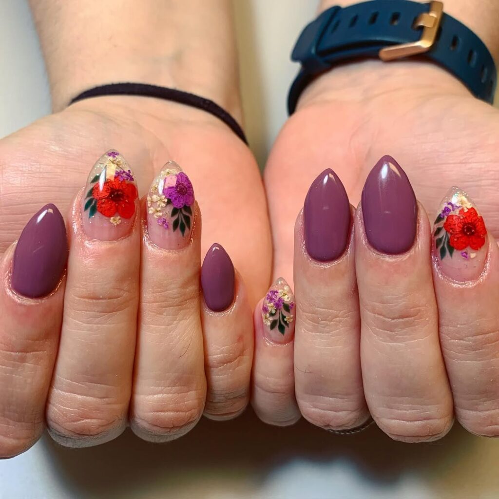Flower Nail Designs