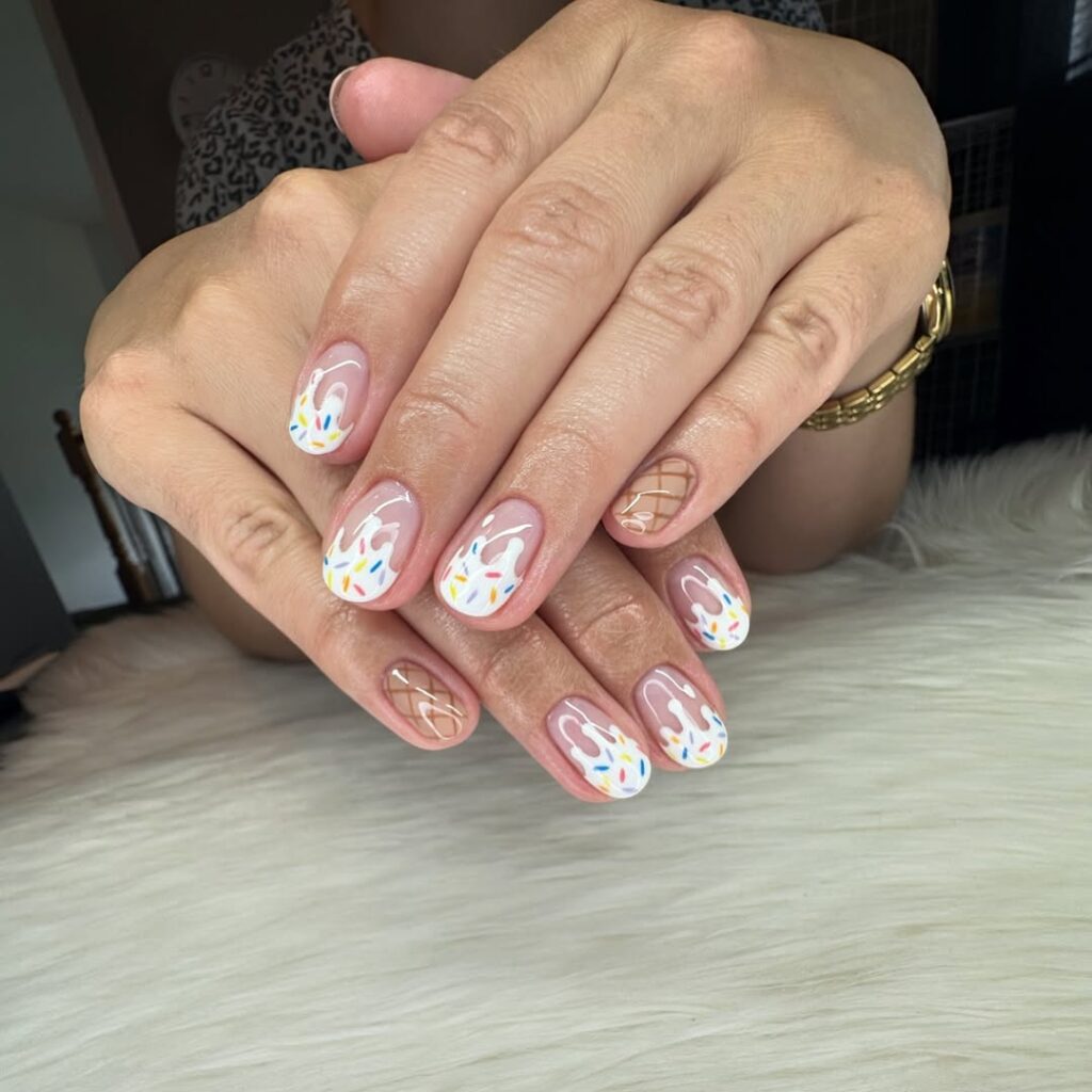 Ice Cream Nails