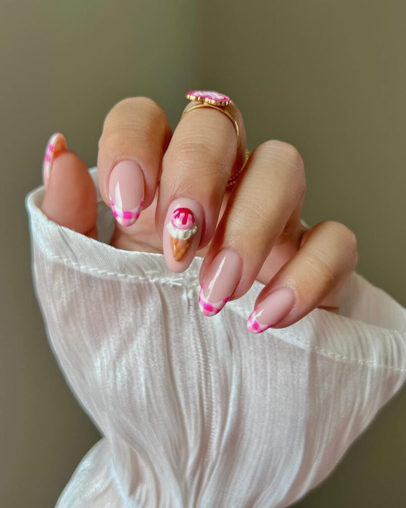 Ice Cream Nails