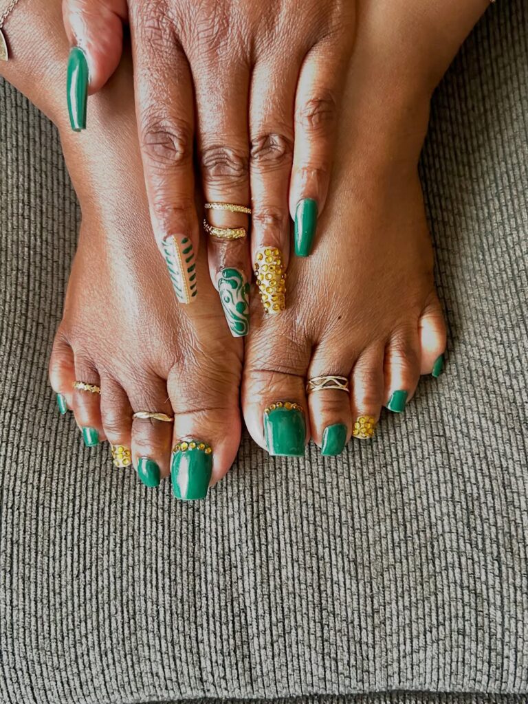 Mani Pedi Design