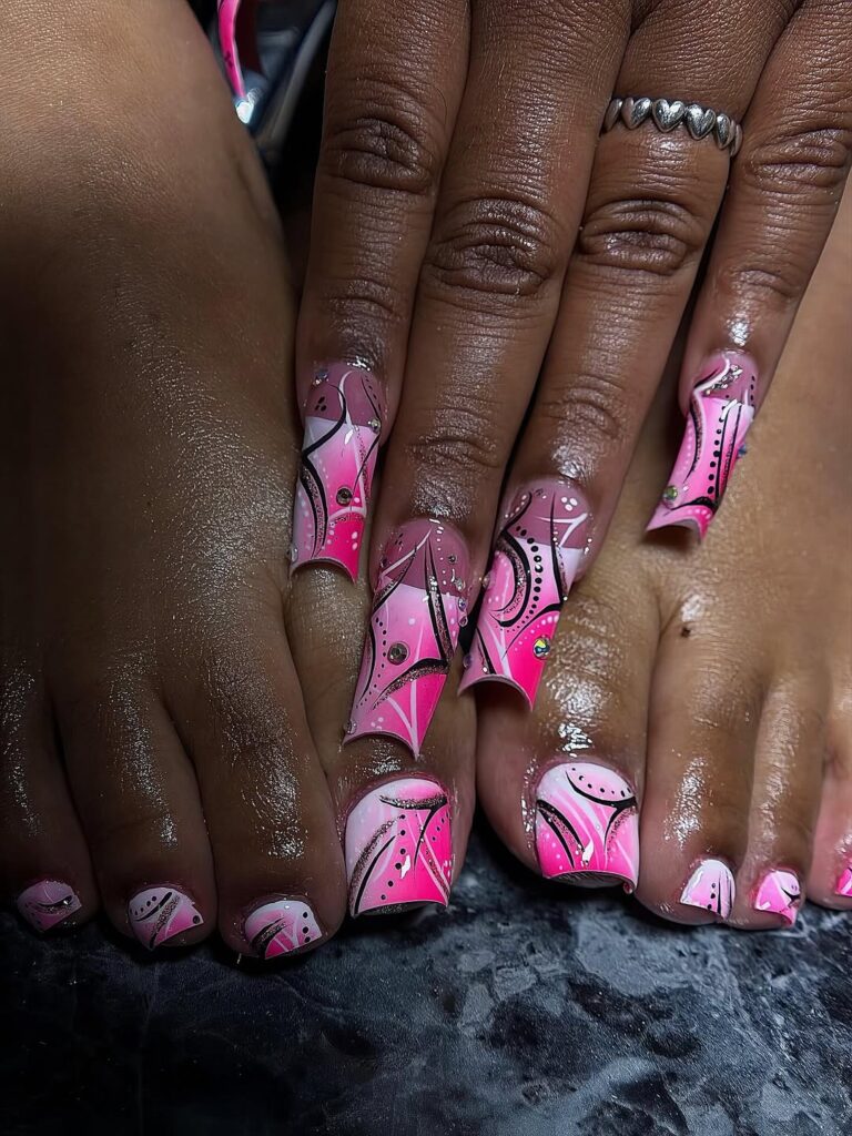 Mani Pedi Design