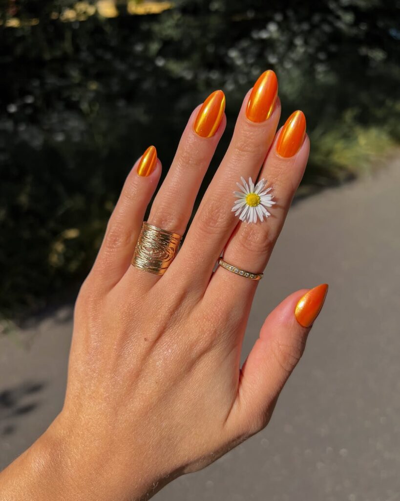 Orange Nail Ideas