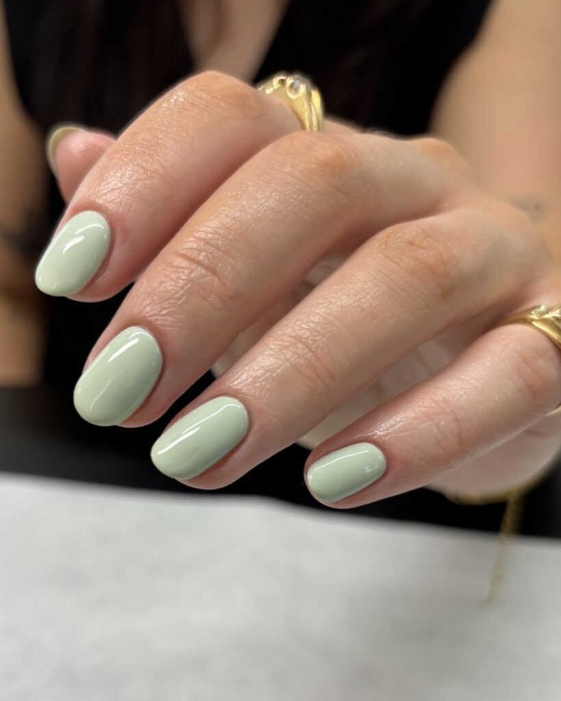 Pistachio Butter Nails