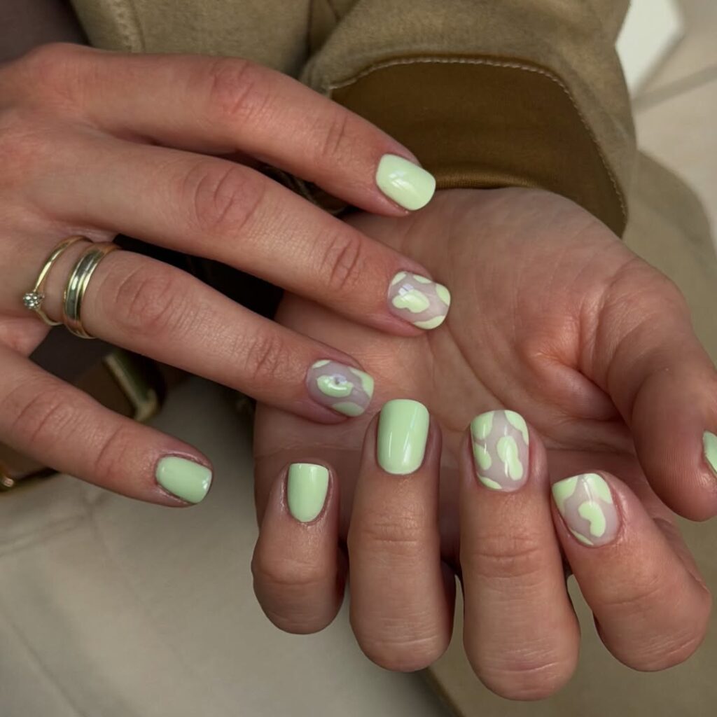 Pistachio Butter Nails