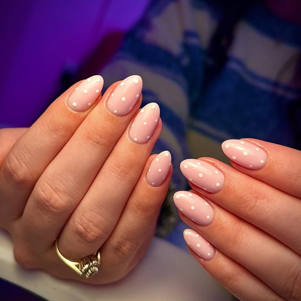 Strawberry Milkshake Nails