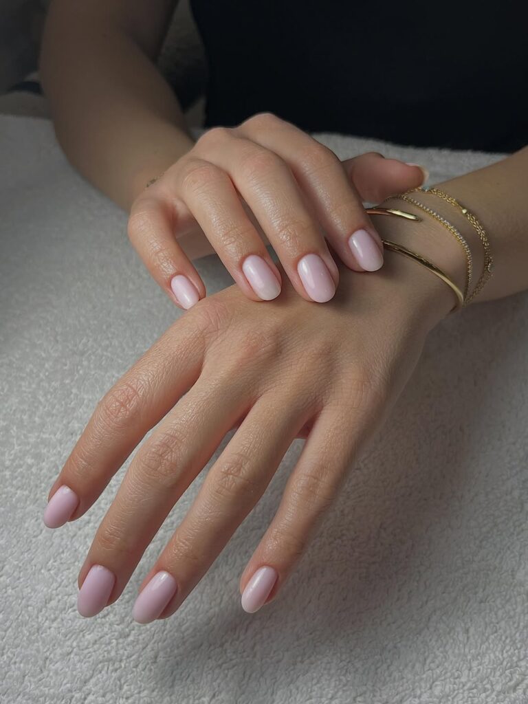 Strawberry Milkshake Nails