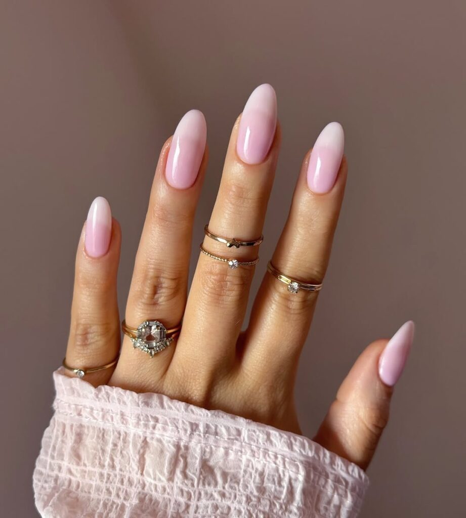 Strawberry Milkshake Nails