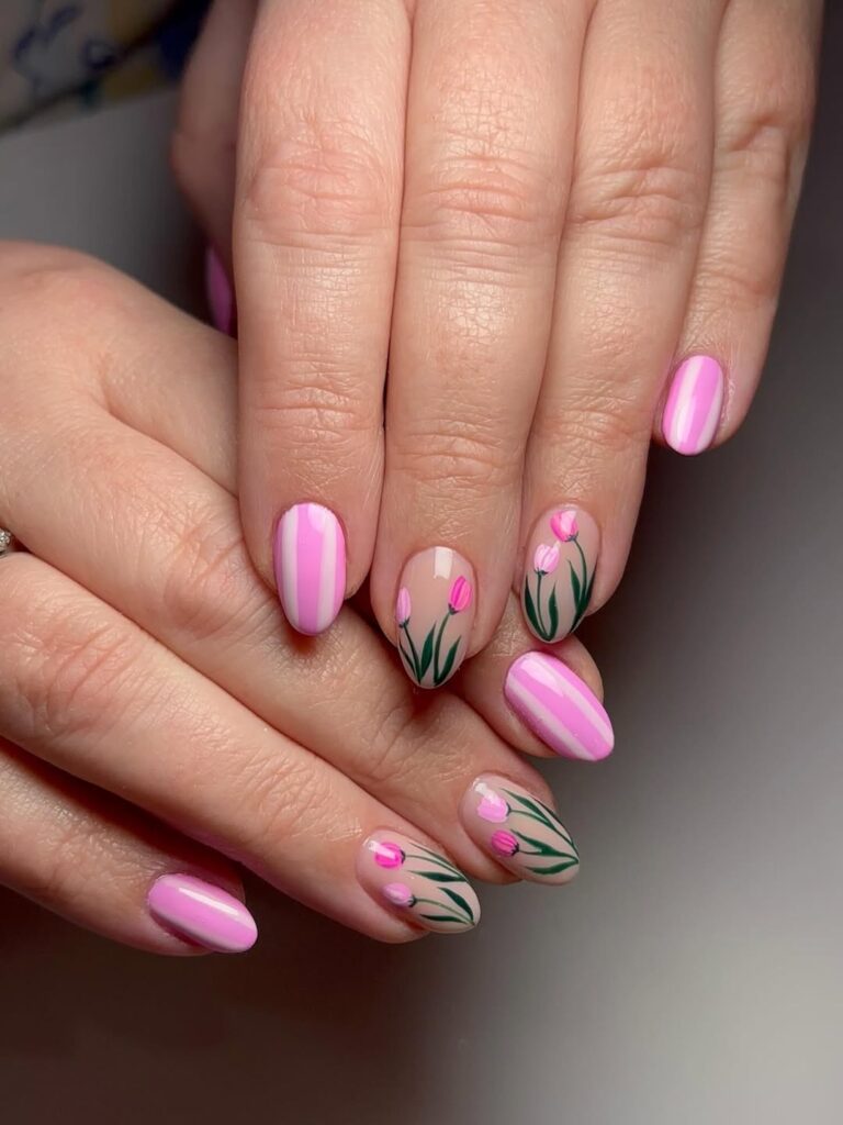 Tulip Nail Ideas