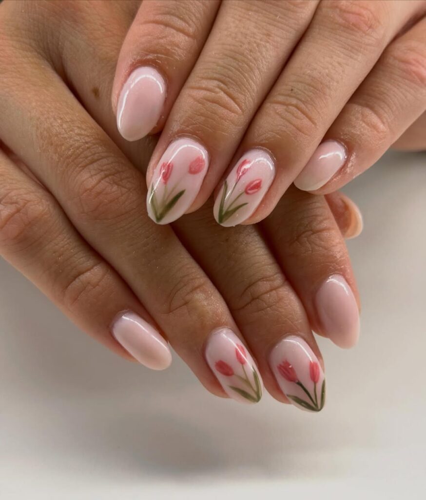 Tulip Nail Ideas