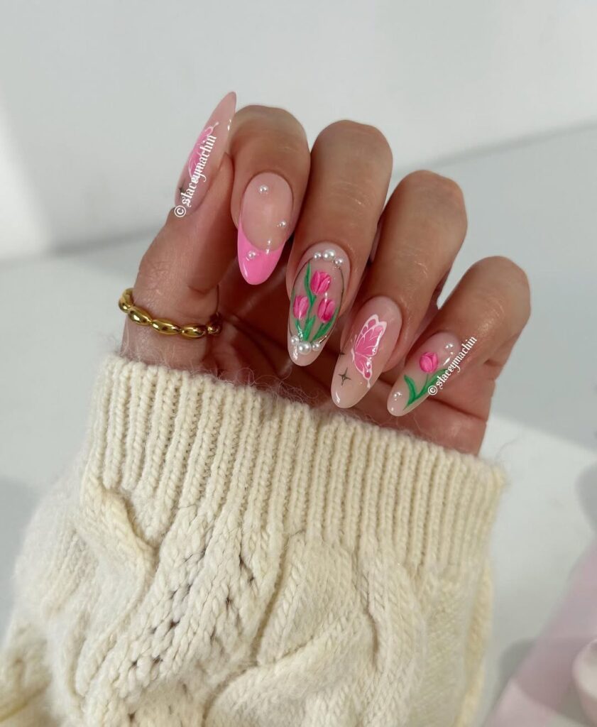 Tulip Nail Ideas