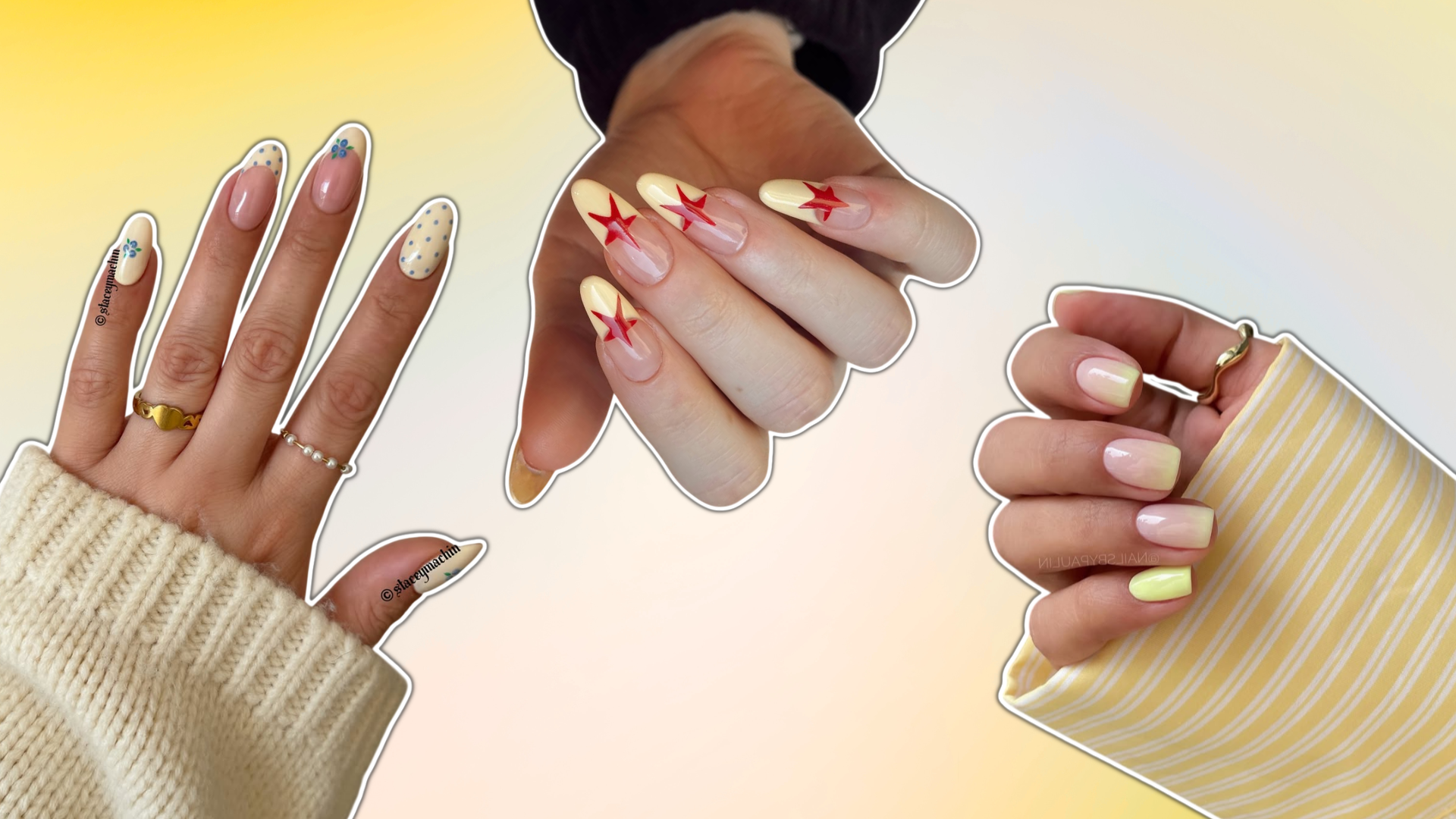 10 Yellow Nail Ideas That Instantly Brighten Your Look