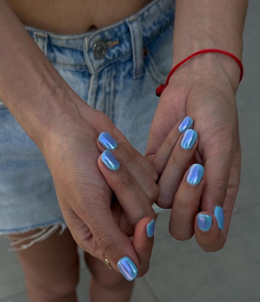 Glass Inspired Manicures