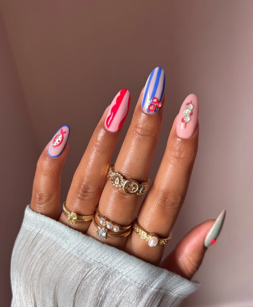 Italian Sunny Nail Ideas