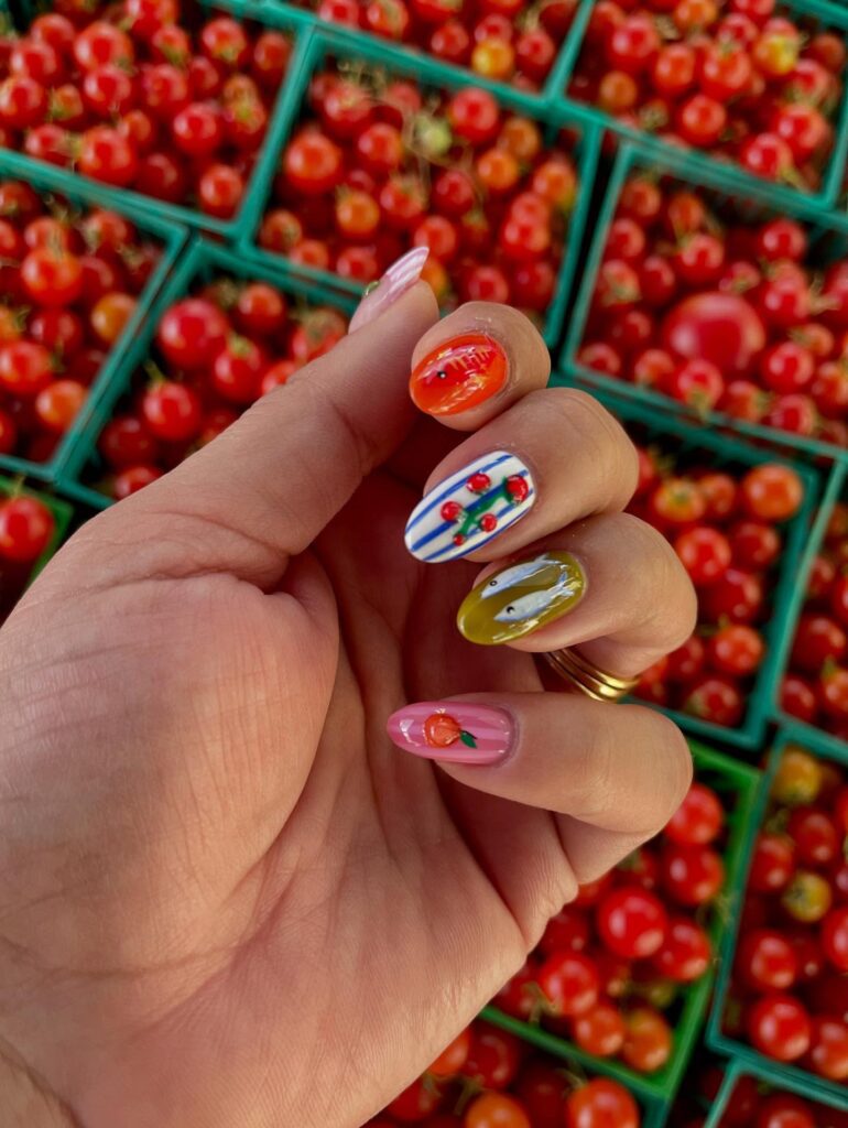 Italian Sunny Nail Ideas