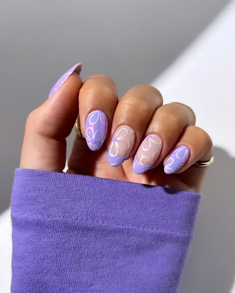Purple Nail Designs