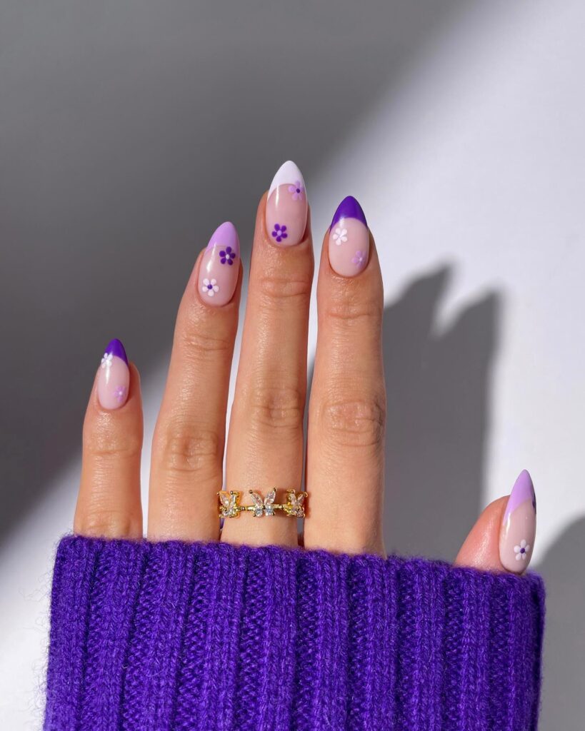 Purple Nail Designs