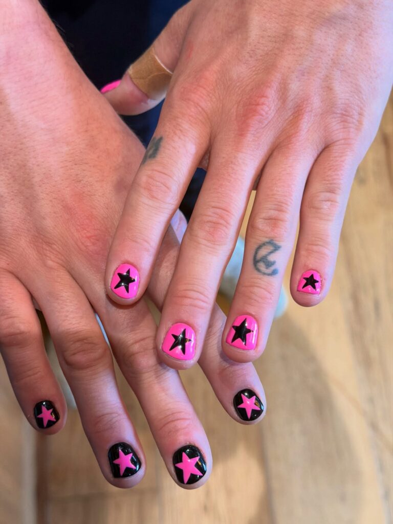 Short Acrylic Nails