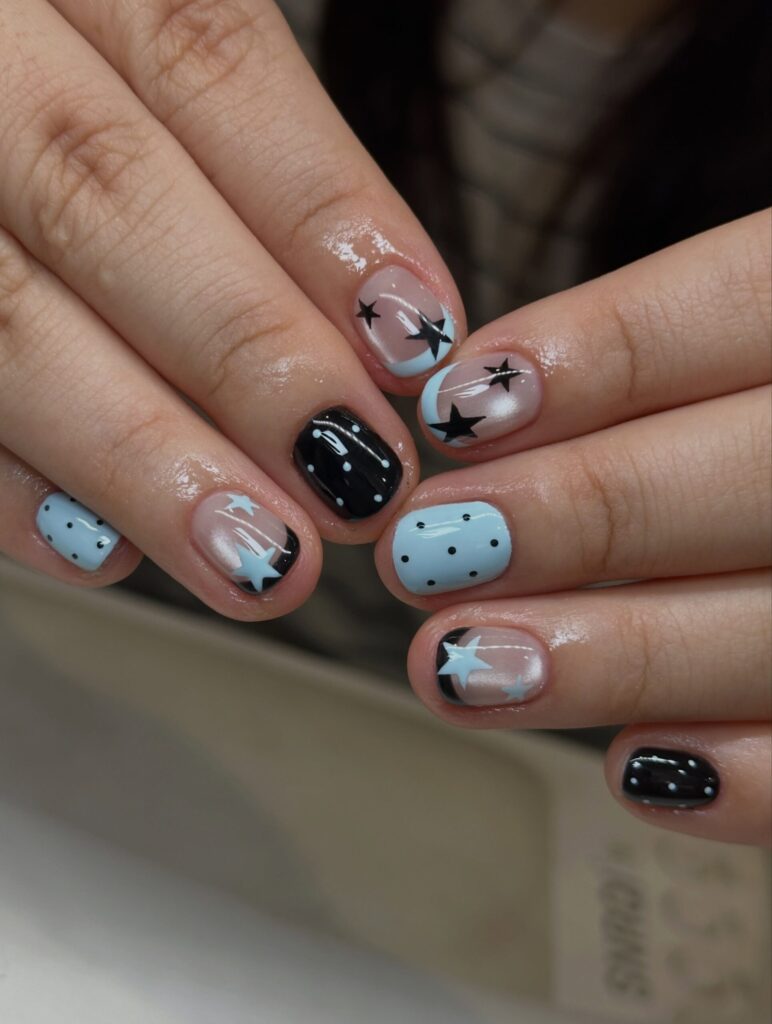 Short Acrylic Nails
