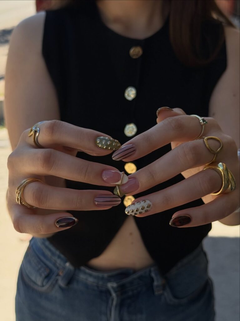 Short Acrylic Nails