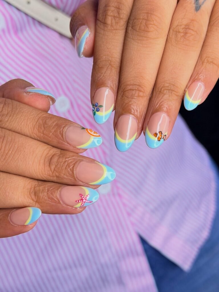 Dreamy Beach Nail
